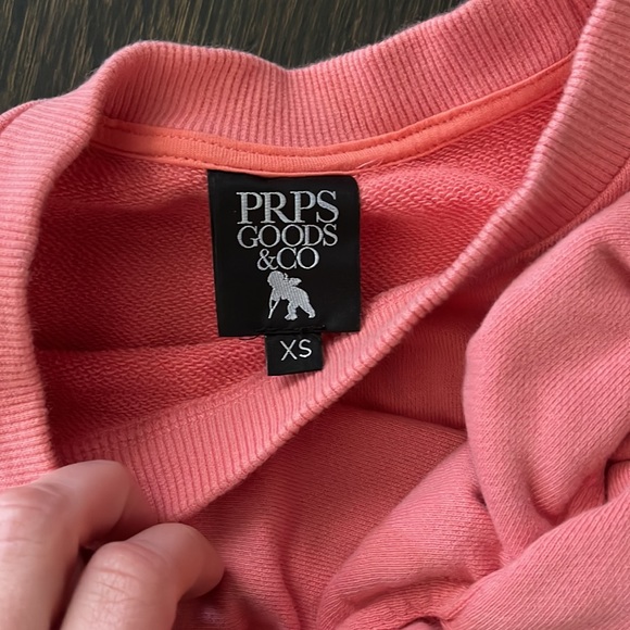 Peach Long Sleeve Crewneck - Picture 5 of 5